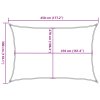 Stínící plachta 160 g/m² černá 3 x 4,5 m HDPE 311733