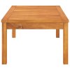 Konferenční stolek 100 x 50 x 33 cm masivní akáciové dřevo 311833