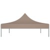 Střecha k party stanu 4 x 3 m taupe 270 g/m² 315356