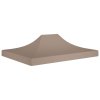 Střecha k party stanu 4 x 3 m taupe 270 g/m² 315356