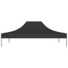 Střecha k party stanu 4 x 3 m černá 270 g/m² 315360