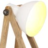 Stojací lampy 3 ks bílé E27 masivní mangovníkové dřevo 320594