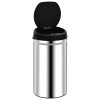 Odpadkový koš s automatickým senzorem 50 l nerezová ocel 322694