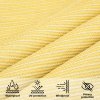Stínicí plachta 160 g/m² béžová 4 x 4 x 4 m HDPE 311148