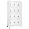 Šatní skříňka s 12 buňkami 90 x 45 x 180 cm 244476
