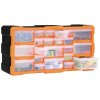 Organizér se 22 zásuvkami 49 x 16 x 25,5 cm 147583
