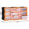Organizér se 22 zásuvkami 49 x 16 x 25,5 cm 147583