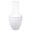 Keramické WC zadní odpad bílé 240376