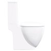 Keramické WC zadní odpad bílé 240376