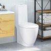 Keramické WC zadní odpad bílé 240376
