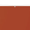 Vertikální markýza terakotová 100 x 800 cm oxfordská látka 148357