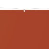 Vertikální markýza terakotová 100 x 1 000 cm oxfordská látka 148358