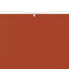 Vertikální markýza terakotová 140 x 420 cm oxfordská látka 148362