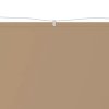 Vertikální markýza taupe 140 x 420 cm oxfordská látka 148411