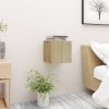 Noční stolek dub sonoma 30,5 x 30 x 30 cm kompozitní dřevo 3079715