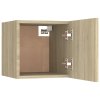 Noční stolky 2 ks dub sonoma 30,5 x 30 x 30 cm kompozitní dřevo 3079716