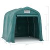 Plachtová garáž PVC 1,6 x 2,4 m zelená 3056430