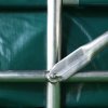 Plachtová garáž PVC 1,6 x 2,4 m zelená 3056430