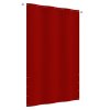 Balkonová zástěna červená 140 x 240 cm oxfordská látka 148546