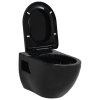 Závěsné WC keramické černé 143023