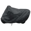 Plachta na motorku - polyester - šedá 210164