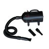 Vysoušeč srsti pro psy se 3 nástavci černý 2 400 W 170044