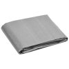 Plachta 180 g/m² 8 x 10 m šedá HDPE 151495