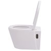 Závěsné WC keramické bílé 244270