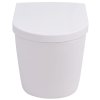 Závěsné WC keramické bílé 244270