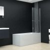 Skládací sprchový kout se 2 panely ESG 95 x 140 cm 144678