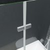 Skládací sprchový kout se 2 panely ESG 95 x 140 cm 144678