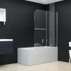 Skládací sprchový kout se 2 panely ESG 95 x 140 cm 144678