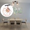 Stropní světlo se 2 LED žárovkami se žhavicím vláknem 8 W 244394