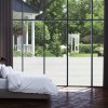 Okenní fólie matná pruhovaný design 0,9x5 m PVC 142788