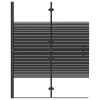 Skládací sprchový kout ESG 100 x 140 cm černý 150741