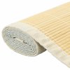 Koberec bambus 100 x 160 cm přírodní 245820