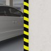 Chránič rohů žlutočerný 4 x 3 x 100 cm PU 153094