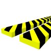 Chrániče rohů 2 ks žlutočerné 6 x 2 x 101,5 cm PU 153100