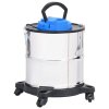 Vysavač na popel s HEPA filtrem 1200 W 20 l nerezová ocel 147679