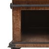 Konferenční stolek z masivní jedle 91 x 51 x 38 cm hnědý 246119