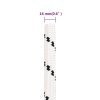 Splétané lodní lano bílé 15 mm x 25 m polyester 152783