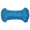 Pracovní lano modré 3 mm 25 m polypropylen 152957
