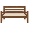 Rám postele bez matrace Honey Brown Borové dřevo 322075