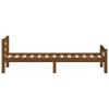 Rám postele bez matrace Honey Brown Borové dřevo 322075