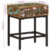 Odkládací stolek 40 x 30 x 51 cm masivní recyklované dřevo 338473