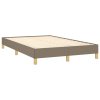 Rám postele bez matrace taupe 120 x 200 cm textil 346806