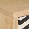TV stolek 120 x 30 x 40 cm masivní mangovníkové dřevo 247340