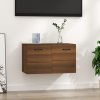 Nástěnná skříňka hnědý dub 60 x 36,5 x 35 cm kompozitní dřevo 817602
