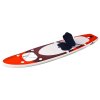 Nafukovací SUP paddleboard a příslušenství červený 330x76x10cm 93386