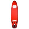 Nafukovací SUP paddleboard a příslušenství červený 330x76x10cm 93386